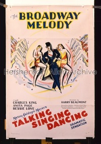 BROADWAY MELODY 1sh '29