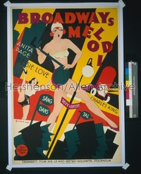 BROADWAY MELODY Swedish '29