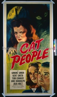 CAT PEOPLE ('42) style A 3sh '42