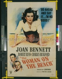 WOMAN ON THE BEACH 1sh '46