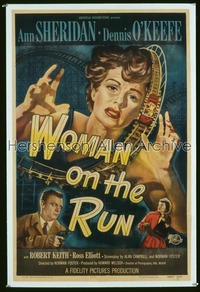 WOMAN ON THE RUN 1sh '50