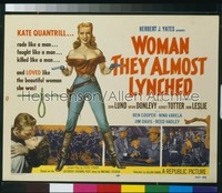 WOMAN THEY ALMOST LYNCHED LC '53