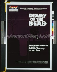 DIARY OF THE DEAD ('76) 1sh '76