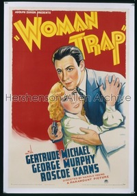 WOMAN TRAP ('36) 1sh '36