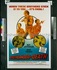 BROTHERHOOD OF DEATH 1sh '76