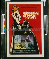 BROTHERHOOD OF SATAN 1sh '71