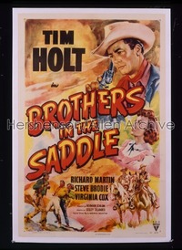 BROTHERS IN THE SADDLE 1sh '48