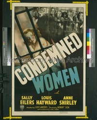 CONDEMNED WOMEN 1sh '38