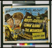 COMIN' ROUND THE MOUNTAIN ('51) style B 1/2sh '51