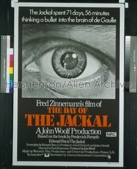 DAY OF THE JACKAL Aust 1sh '73