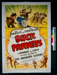 BUCK PRIVATES ('41) 1sh '41