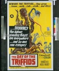 DAY OF THE TRIFFIDS 1sh '62