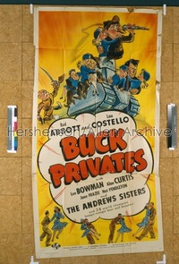 BUCK PRIVATES ('41) 3sh '41