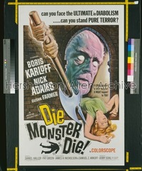 DIE, MONSTER, DIE 1sh '65