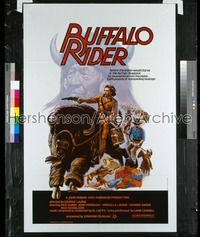 BUFFALO RIDER 1sh '77