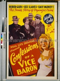 CONFESSIONS OF A VICE BARON 1sh '43