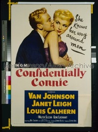 CONFIDENTIALLY CONNIE 1sh '53