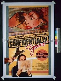 CONFIDENTIALLY YOURS 1sh '83