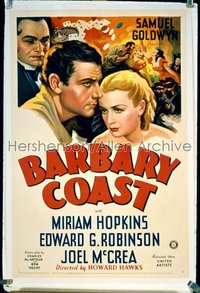 BARBARY COAST 1sh '35