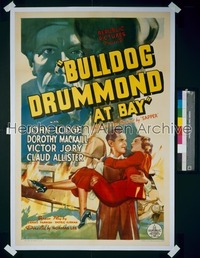 BULLDOG DRUMMOND AT BAY ('37) 1sh '37