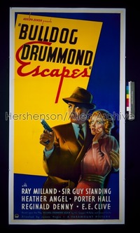 BULLDOG DRUMMOND ESCAPES 3sh '37