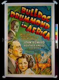 BULLDOG DRUMMOND IN AFRICA 1sh '38