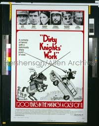 DIRTY KNIGHT'S WORK 1sh '76