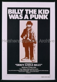 DIRTY LITTLE BILLY 1sh '72