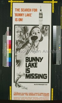 BUNNY LAKE IS MISSING style B insert '65