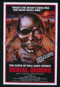 BURIAL GROUND 1sh '81