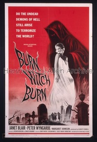 BURN WITCH BURN 1sh '62