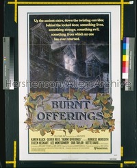 BURNT OFFERINGS 1sh '76