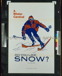 DO YOU LIKE SNOW 1sh '70s