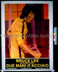 BRUCE LEE - SUPER DRAGON Italian 1p '75