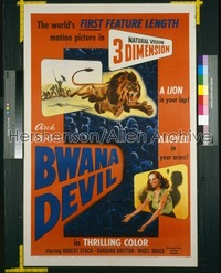 BWANA DEVIL 1sh '53