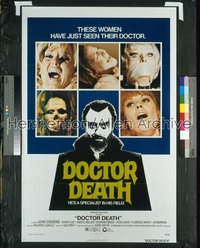 DOCTOR DEATH 1sh '73