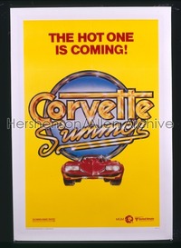 CORVETTE SUMMER 1sh '78