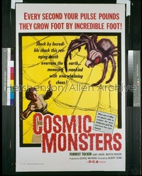 COSMIC MONSTERS 1sh '58