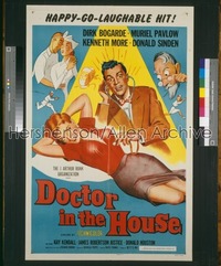 DOCTOR IN THE HOUSE 1sh '54