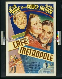 CAFE METROPOLE 1sh '37