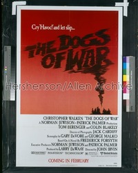 DOGS OF WAR ('80) 1sh '80