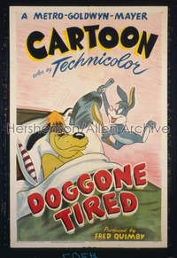 DOGGONE TIRED 1sh '49