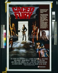 CAGED FURY ('89) 1sh '89