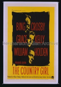 COUNTRY GIRL ('54) 1sh '54