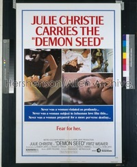 DEMON SEED style B 1sh '77