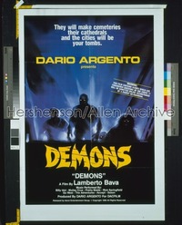 DEMONS ('85) 1sh '85