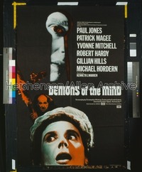 DEMONS OF THE MIND English 1sh '72