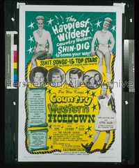 COUNTRY WESTERN HOEDOWN 1sh '67