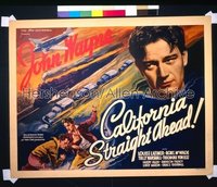 CALIFORNIA STRAIGHT AHEAD ('37) LC '37