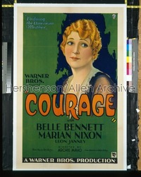 COURAGE ('30) style B 1sh '30